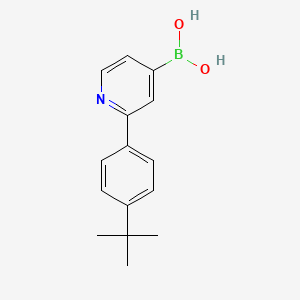 (2-(4-(tert-Butyl)phenyl)pyridin-4-yl)boronic acid