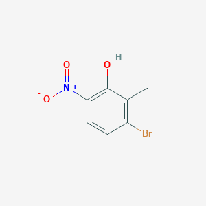 3-Bromo-2-methyl-6-nitrophenol