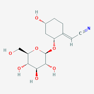 molecular formula C14H21NO7 B14083274 Menisdaurin D 