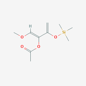 1,3-Butadien-2-ol, 1-methoxy-3-[(trimethylsilyl)oxy]-, 2-acetate, (1Z)-