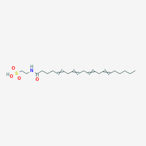 molecular formula C22H37NO4S B14083293 2-(Icosa-5,8,11,14-tetraenoylamino)ethanesulfonic acid 