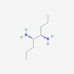 molecular formula C8H20N2 B14083350 (4S,5S)-octane-4,5-diamine 