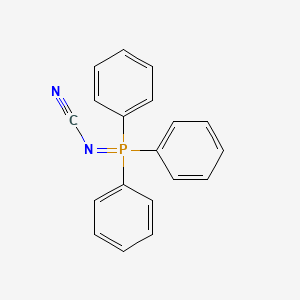 molecular formula C19H15N2P B14083439 Cyanamide, (triphenylphosphoranylidene)- CAS No. 4027-82-1