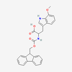 N-Fmoc-7-methoxy-DL-tryptophan