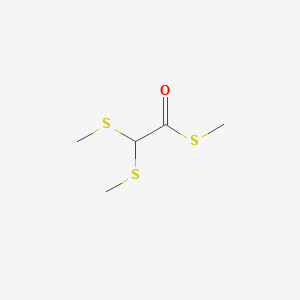 S-Methyl bis(methylsulfanyl)ethanethioate