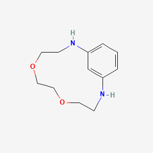 5,8-Dioxa-2,11-diazabicyclo[10.3.1]hexadeca-1(16),12,14-triene