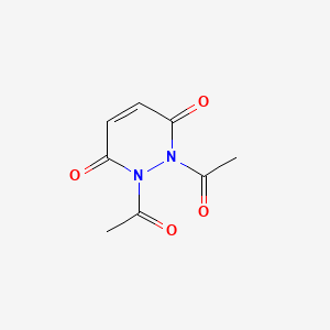 molecular formula C8H8N2O4 B14083656 1,2-Diacetyl-1,2-dihydropyridazine-3,6-dione CAS No. 10071-46-2