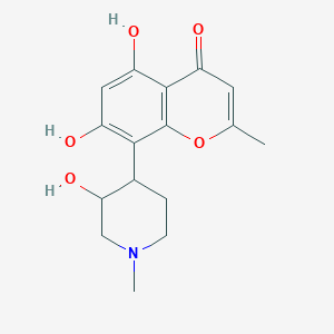 5,7-Dihydroxy-8-(3-hydroxy-1-methylpiperidin-4-yl)-2-methylchromen-4-one