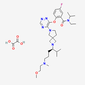 molecular formula C34H52FN7O7 B14083682 Bleximenib oxalate 