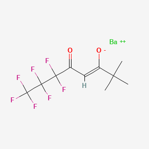 Bis(6,6,7,7,8,8,8-heptafluoro-2,2-dimethyl-3,5-octanedionate)barium [Ba(FOD)2]