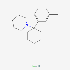 molecular formula C18H28ClN B14083783 3-methyl PCP (hydrochloride) 