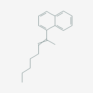 molecular formula C18H22 B14083789 1-(Oct-2-EN-2-YL)naphthalene CAS No. 101720-91-6