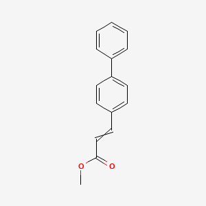 molecular formula C16H14O2 B14084128 3-Biphenyl-4-yl-acrylic acid methyl ester 