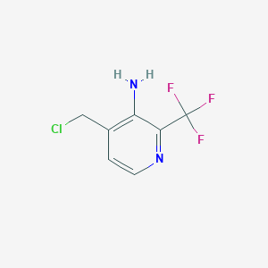 3-Amino-4-chloromethyl-2-(trifluoromethyl)pyridine