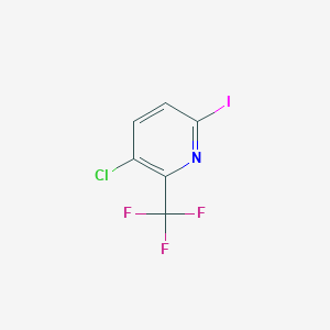 3-Chloro-6-iodo-2-(trifluoromethyl)pyridine