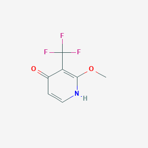 4-Hydroxy-2-methoxy-3-(trifluoromethyl)pyridine