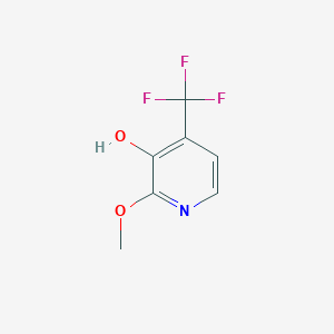 3-Hydroxy-2-methoxy-4-(trifluoromethyl)pyridine