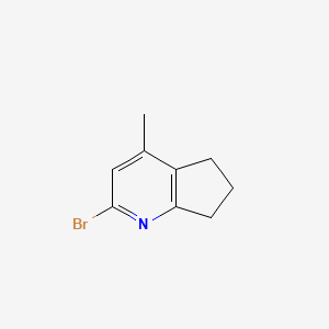 2-Bromo-4-methyl-6,7-dihydro-5H-cyclopenta[b]pyridine