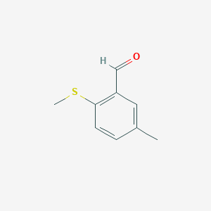 5-Methyl-2-(methylsulfanyl)benzaldehyde