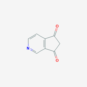 molecular formula C8H5NO2 B14084781 5H-Cyclopenta[c]pyridine-5,7(6H)-dione CAS No. 5807-19-2