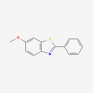 Benzothiazole, 6-methoxy-2-phenyl-