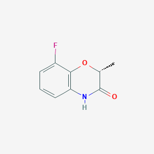 B1408491 (R)-8-Fluoro-2-methyl-2H-benzo[b][1,4]oxazin-3(4H)-one CAS No. 1798335-53-1
