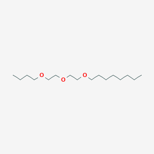 molecular formula C16H34O3 B14084983 1-(2-(2-Butoxy-ethoxy)-ethoxy)-octane CAS No. 101433-27-6