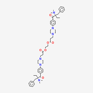 molecular formula C54H72N6O6 B14084997 Omnipol 910 CAS No. 886463-10-1