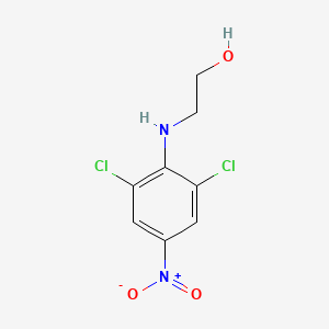 2-(2,6-Dichloro-4-nitroanilino)ethan-1-ol