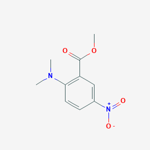 molecular formula C10H12N2O4 B14085063 Methyl 2-(dimethylamino)-5-nitrobenzoate CAS No. 101905-71-9