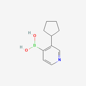 (3-Cyclopentylpyridin-4-yl)boronic acid