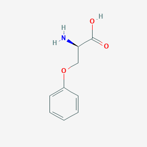 molecular formula C9H11NO3 B1408509 (R)-2-Amino-3-phenoxypropanoic acid CAS No. 59123-23-8