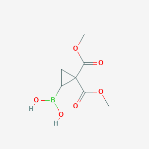 (2,2-Bis(methoxycarbonyl)cyclopropyl)boronic acid