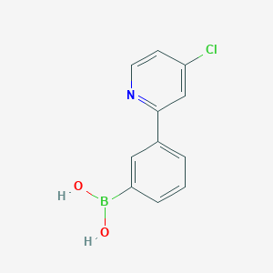 (3-(4-Chloropyridin-2-yl)phenyl)boronic acid