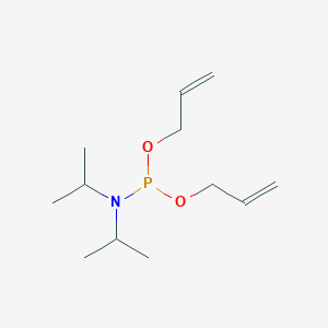 molecular formula C12H24NO2P B140855 二烯丙基 N,N-二异丙基氨基二甲酰亚胺 CAS No. 126429-21-8