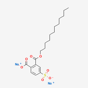 Disodium 2-dodecyl 4-sulphonatophthalate