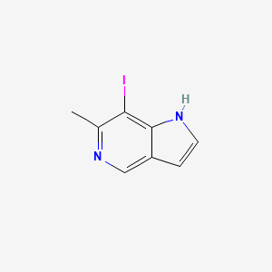 7-Iodo-6-methyl-1H-pyrrolo[3,2-c]pyridine