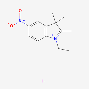 1-Ethyl-5-nitro-2,3,3-trimethylindolium iodide