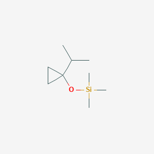 Trimethyl{[1-(propan-2-yl)cyclopropyl]oxy}silane