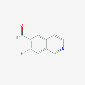 7-Fluoroisoquinoline-6-carbaldehyde