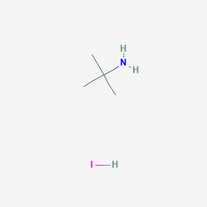 molecular formula C4H12IN B1408591 氢碘酸叔丁胺 CAS No. 39557-45-4