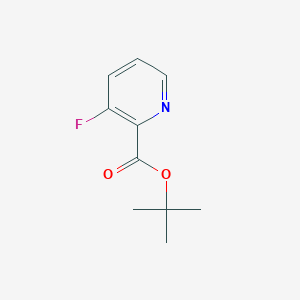 molecular formula C10H12FNO2 B1408607 tert-Butyl 3-fluoropicolinate CAS No. 1934827-83-4