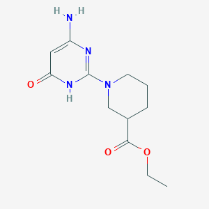 Ethyl 1-(4-amino-6-hydroxypyrimidin-2-yl)piperidine-3-carboxylate