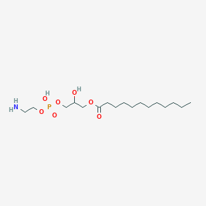 [3-[2-Aminoethoxy(hydroxy)phosphoryl]oxy-2-hydroxypropyl] dodecanoate