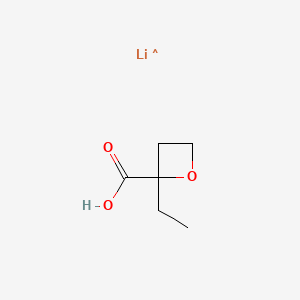 2-Ethyloxetane-2-carboxylic acid;lithium salt