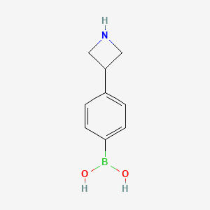 (4-(Azetidin-3-yl)phenyl)boronic acid