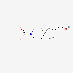 tert-Butyl 2-(hydroxymethyl)-8-azaspiro[4.5]decane-8-carboxylate