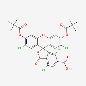 molecular formula C31H24Cl4O9 B1408622 6-TET 二异戊酸酯 CAS No. 314734-87-7