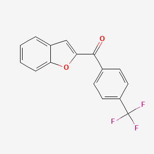 2-Benzofuranyl[4-(trifluoromethyl)phenyl]methanone