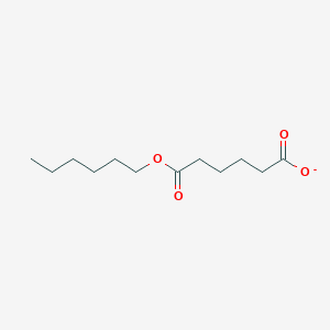 6-(Hexyloxy)-6-oxohexanoate